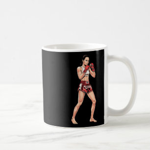 Kickboxing Stance Thai Boxing A Muay Thai Fighter Coffee Mug