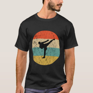 Kickboxing Sunset Mma Kickboxing Karate Teacher Ki T-Shirt
