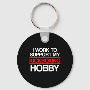 Kickboxing Support Kick Boxing Workout Key Ring