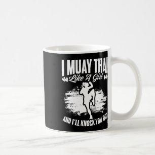 Kickboxing Thailand Mma Thai Boxing Muay Thai Girl Coffee Mug