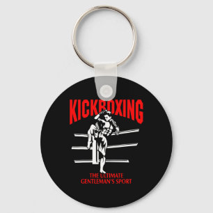 Kickboxing The Ultimate Gentleman Sport Boxing Mma Key Ring