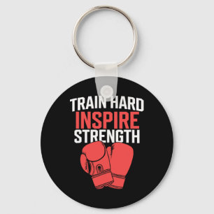 Kickboxing Trainer Intense Fitness Self-defense Ma Key Ring