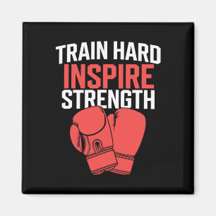Kickboxing Trainer Intense Fitness Self-defense Ma Magnet