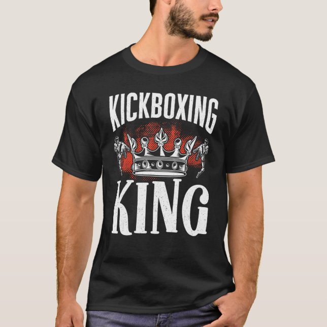 Kickboxing Vintage Kickboxing King T-Shirt (Front)