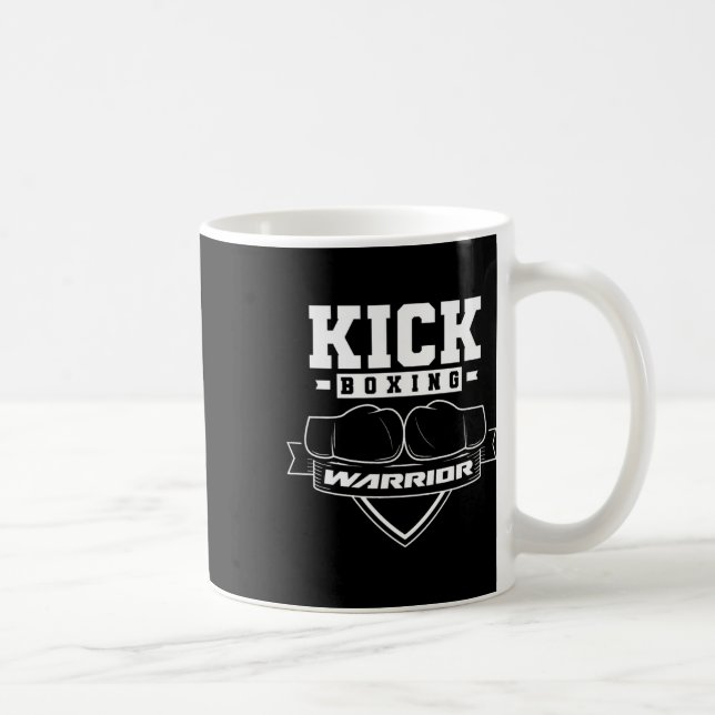 Kickboxing Warrior Kickbox Kickboxer Kick Boxing  Coffee Mug (Right)
