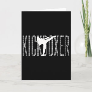 Kickboxing Women Is Kickboxing Girl Is Woman Kickb Card
