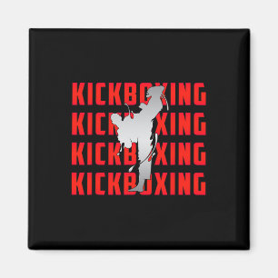 Kickboxing Workout For Kickboxer Karate Martial Ar Magnet