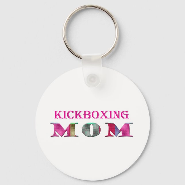 KickboxingMom Key Ring (Front)