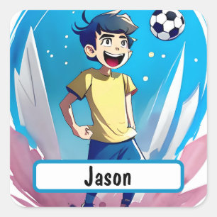 Kicker Sticker With Customisable Nametag