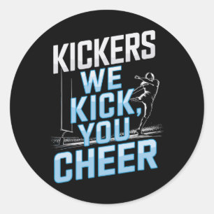 Kickers We Kick Classic Round Sticker