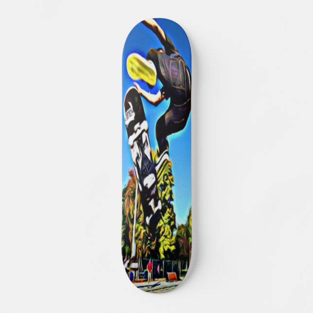 Kickflip Skateboard (Front)