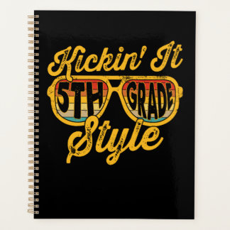 Kickin it 5th Grade Style Student Teacher Team Planner