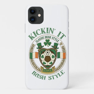 Kickin' It Irish Style ا iPhone 11 Case