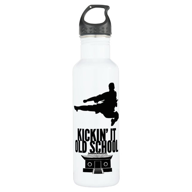 Kickin' It Old School 710 Ml Water Bottle (Front)