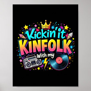 Kickin' It With My Kinfolk Funny Family Reunion Su Poster