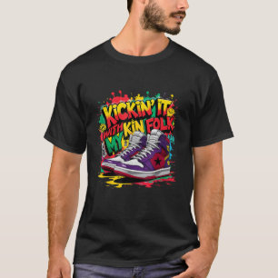Kickin It With My Kinfolk Sneaker Family Reunion T T-Shirt