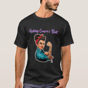Kicking Cancers Butt Cancer Patients T-Shirt