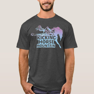 Kicking Horse Ski Resort and Mountain T-Shirt
