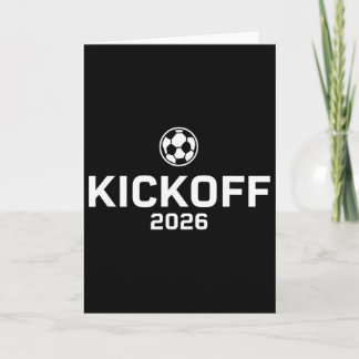 Kickoff 2026 Funny Soccer Fever Fan Card