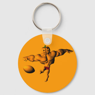 Kickoff to Halloween Night League Key Ring