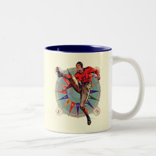 Kickoff Two-Tone Coffee Mug