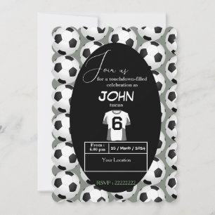 Kickstart the Celebration of 6th birthday Invitation