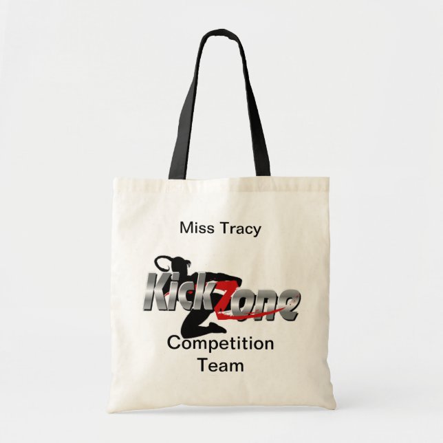 kickzone_logo[1], Competition Team, Miss Tracy Tote Bag (Front)