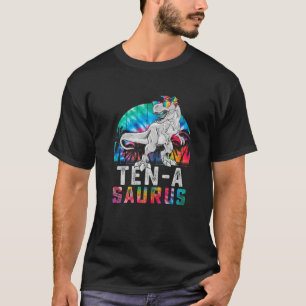 Kid 10 Year Old Boy Girl 10Th Birthday Outfit T Re T-Shirt