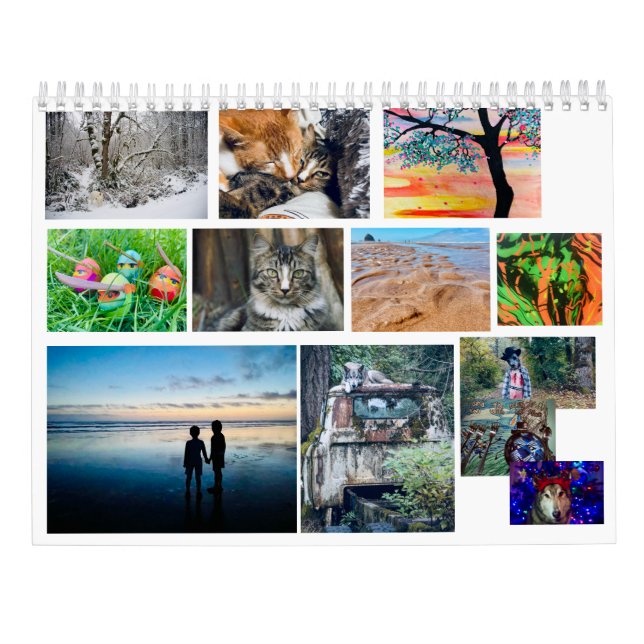 Kid Art Calendar 2026 (Back)