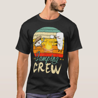 Kid Camping Crew Toddler Boy Women Family Funny T-Shirt