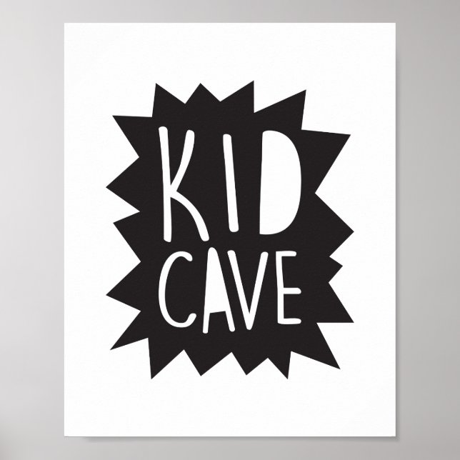 Kid Cave Poster Print (Front)