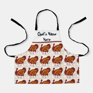 Kid Chef Thanksgiving Holiday Turkey Dinner  Apron