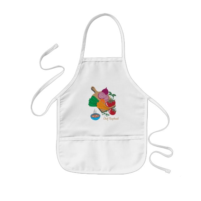 Kid Chef Vegetable Apron (Front)