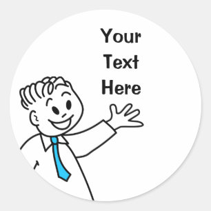 Kid Classic Round Sticker