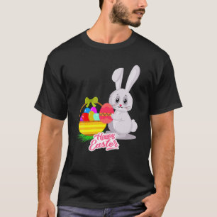 Kid Easter Youth Easter Bunny Happy Easter Day Kid T-Shirt