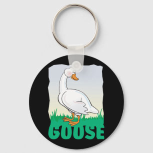 Kid Friendly Goose Key Ring