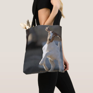 Kid Goat Playing Tote Bag