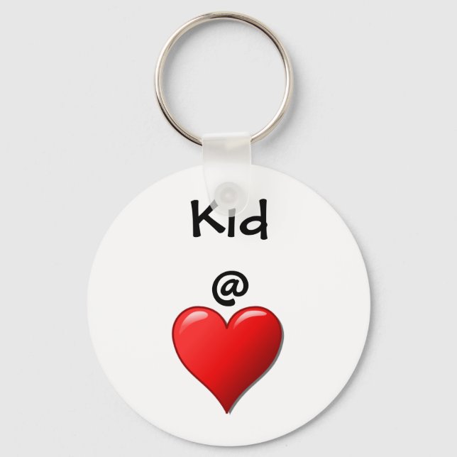 Kid @ Heart Key Ring (Front)