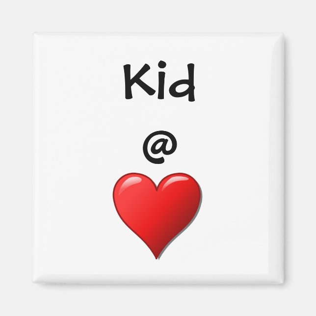 Kid @ Heart Magnet (Front)