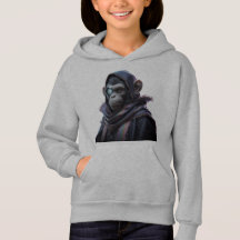 Kid hoodie ape design