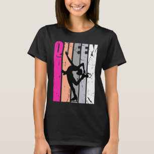 Kid Ice Skating Queen Birthday Pretty Training Tra T-Shirt