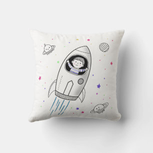 Kid in Space Cushion