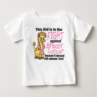 Kid In The Fight Against Breast Cancer Baby T-Shirt