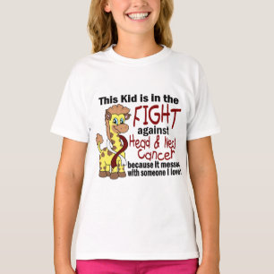 Kid In The Fight Against Head And Neck Cancer T-Shirt