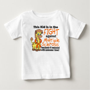 Kid In The Fight Against Multiple Sclerosis Baby T-Shirt