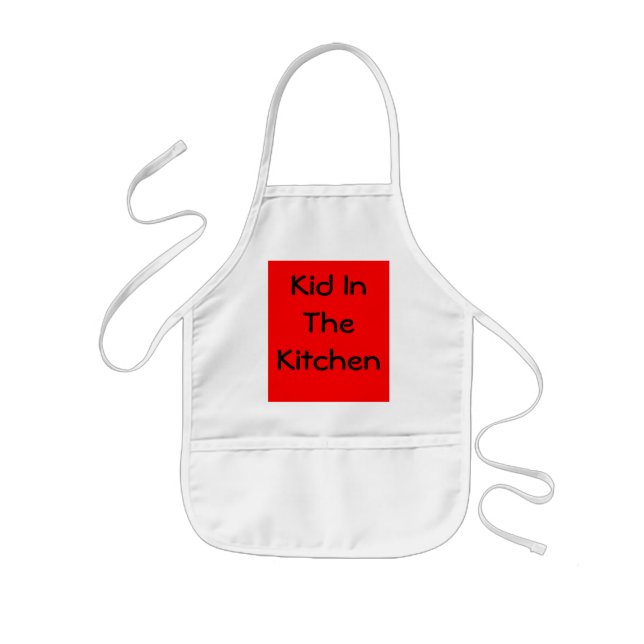 Kid In The Kitchen Kids Apron (Front)