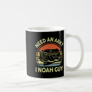 Kid Need An Ark I Noah Guy Funny Christian Teen Gi Coffee Mug