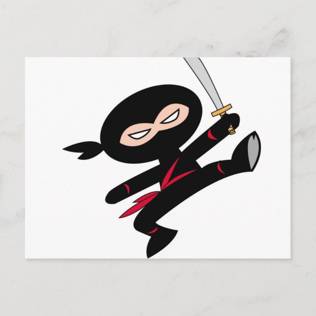 KID NINJA! POSTCARD (Front)
