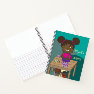 Kid personalised handwriting notebook