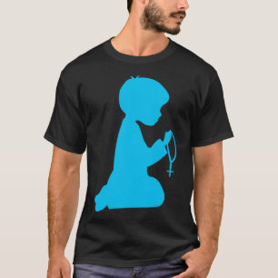 Kid PrayingThe Holy Rosary Catholic T-Shirt